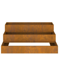 Vaso da giardino Ruggine 90 x 90 x 35 cm