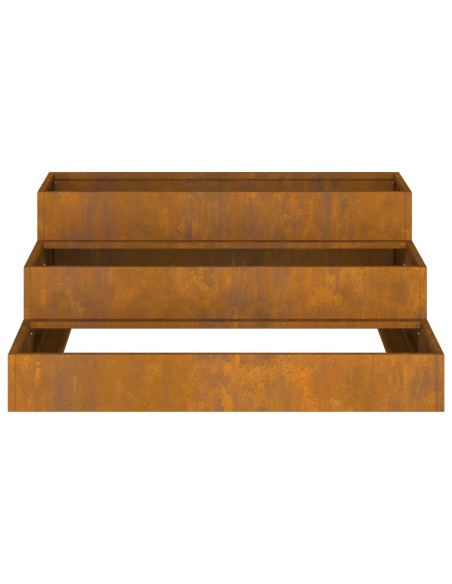 Vaso da giardino Ruggine 90 x 90 x 35 cm