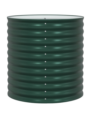 Letto Rialzato Verde 80 x 80 x 81 cm Acciaio