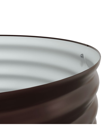 Letto Rialzato Marrone 80 x 80 x 81 cm Acciaio