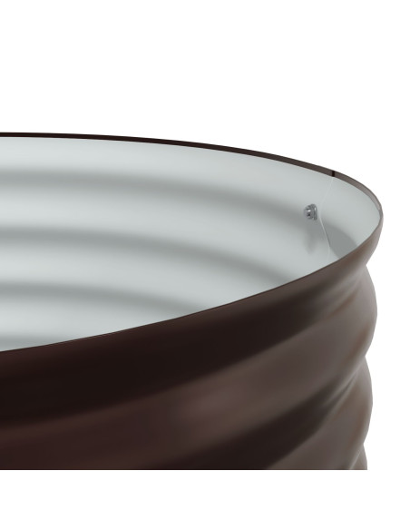 Letto Rialzato Marrone 80 x 80 x 81 cm Acciaio