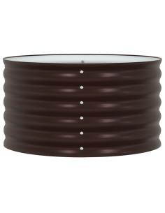 Letto Rialzato Marrone 80 x 80 x 44 cm Acciaio