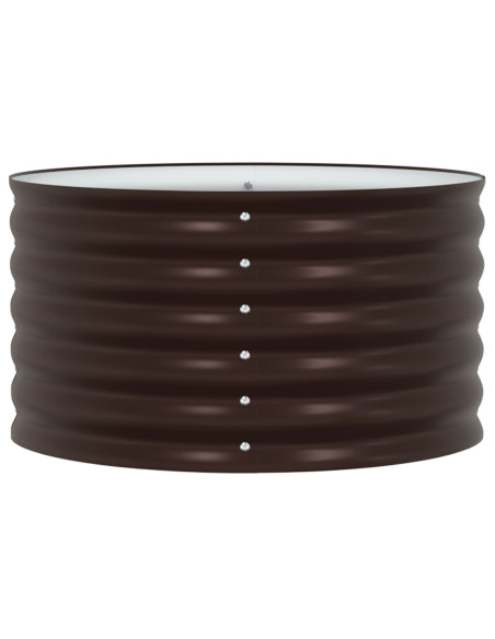 Letto Rialzato Marrone 80 x 80 x 44 cm Acciaio