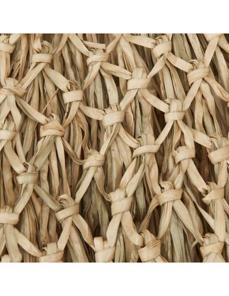 Ombrello Tiki con Baldacchino a Foglia di Banana 150 cm Bambù