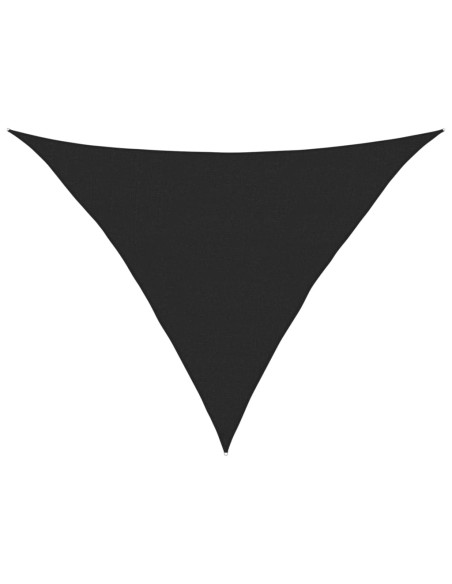 Vela Parasole 160 g/m² Nera 2,5x2,5x3,5 m in HDPE