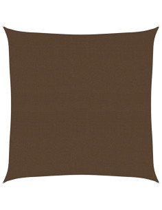 Vela Parasole 160 g/m² Marrone 6x6 m in HDPE 2