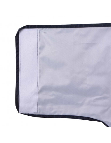Impermeabile per Cani con Strisce Riflettenti Poliestere 3XL