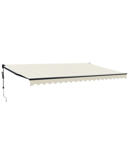 Tenda Sole Automatica Retrattile Crema 5x3 m