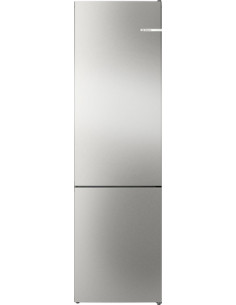 Bosch Serie 4 KGN392I1F , Frigorifero combinato da libera installazione, 203 x 60 cm, Acciaio spazzolato anti-impronta Classe A
