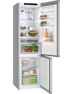 Bosch Serie 4 KGN392I1F , Frigorifero combinato da libera installazione, 203 x 60 cm, Acciaio spazzolato anti-impronta Classe A 2