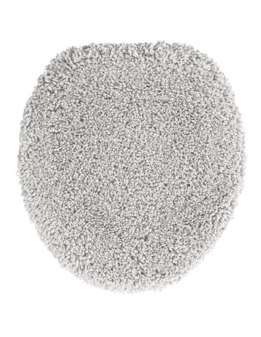 Set di tappetini antiscivolo per il bagno 3 pcs Grigio PP