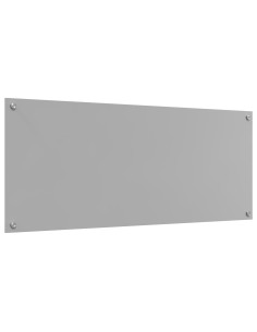 Schienale da cucina Grigio chiaro 120 x 50 cm vetro temperato