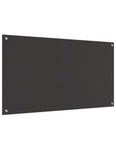 Rivestimento da Cucina Grigio scuro 110 x 60 cm vetro temperato