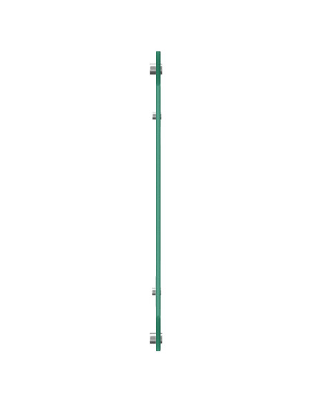 Schienale Cucina Grigio Scuro 120x40x0,6 cm in Vetro Temperato -