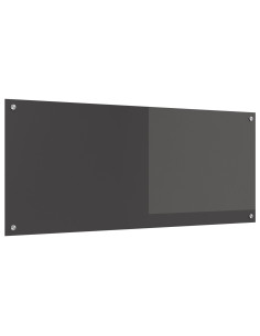 Rivestimento da Cucina Grigio scuro 120 x 50 cm vetro temperato 2