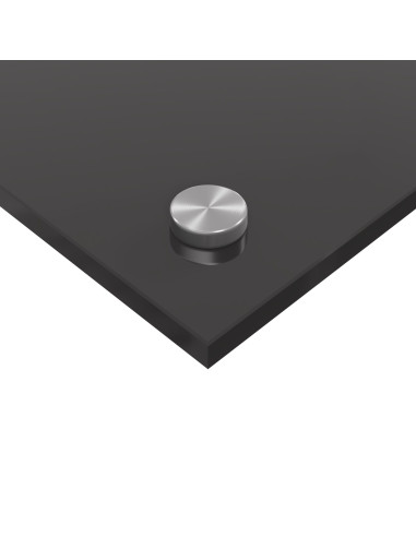 Rivestimento da Cucina Grigio scuro 120 x 60 cm vetro temperato