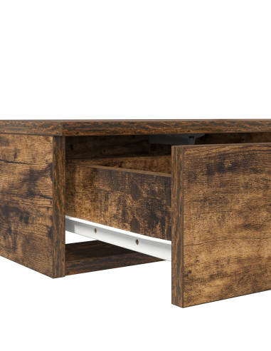 Cassetti per letto Rovere fumé 140 x 36,5 x 16,5 cm
