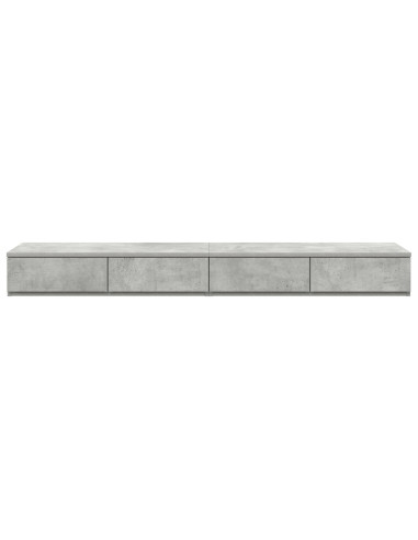 Cassetti per letto Grigio cemento 160 x 36,5 x 16,5 cm