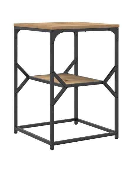 Tavolo laterale Rovere artigianale 41 x 40 x 60 cm