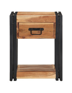 Armadio da Notte con cassetto Marrone 40 x 35 x 50 cm