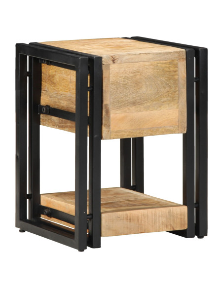 Armadio da Notte con cassetto 2 pcs Marrone 30 x 30 x 40 cm