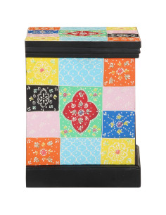 Armadio da Notte con cassetto 2 pcs Multicolore 40 x 35 x 45 cm