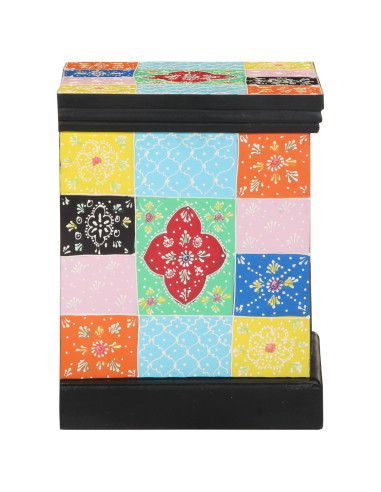 Armadio da Notte con cassetto 2 pcs Multicolore 40 x 35 x 45 cm