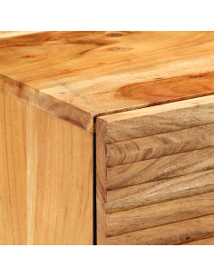 Armadio da Notte con cassetto Marrone 50 x 33 x 60 cm