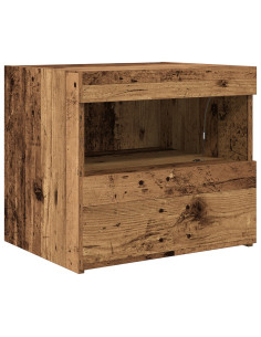 Armadio da Notte 2 pcs Legno vecchio 50 x 40 x 45 cm