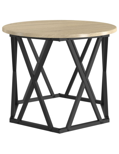 Tavolo Laterale Nesting 3 pcs Rovere Sonoma