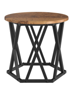 Tavolo Laterale Nesting 3 pcs Legno vecchio