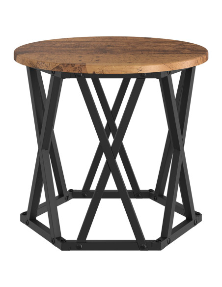 Tavolo Laterale Nesting 3 pcs Legno vecchio