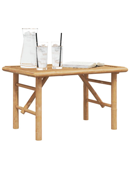 Tavolino da salotto Marrone 70 x 40 x 36 cm Bambù