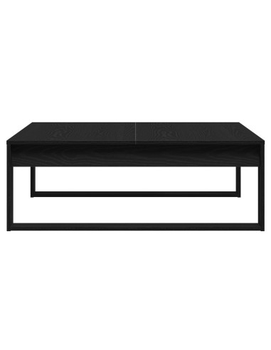 Tavolino da salotto Rovere Nero 100 x 100 x 35 cm