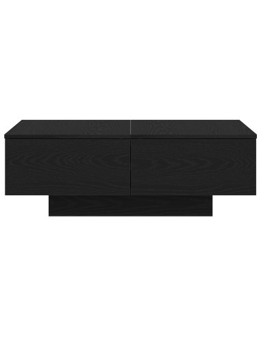 Tavolino da salotto Rovere Nero 90 x 60 x 31 cm