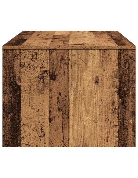 Tavolino da caffè in legno vecchio 102x55x43,5 cm in legno ingegnerizzato