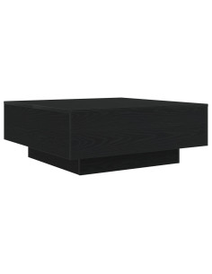 Tavolino da salotto Rovere Nero 80 x 80 x 31 cm