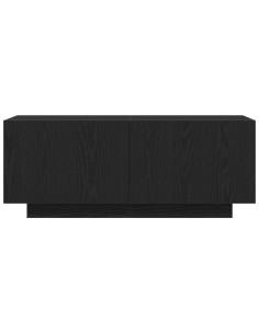 Mobile TV Rovere Nero 100 x 35 x 40 cm Legno multistrato