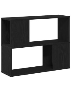 Set mobile TV Rovere Nero 80 x 24 x 63 cm Legno multistrato