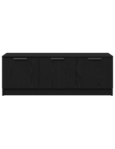 Mobile TV Rovere Nero 102 x 35 x 36,5 cm Legno multistrato