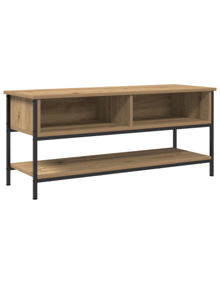 mobile TV  Artisan Rovere 100x35x45 cm Legno ingegnerizzato e Acciaio