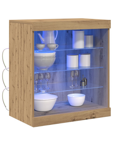 Madia LED Rovere artigianale 60,5 x 37 x 67 cm