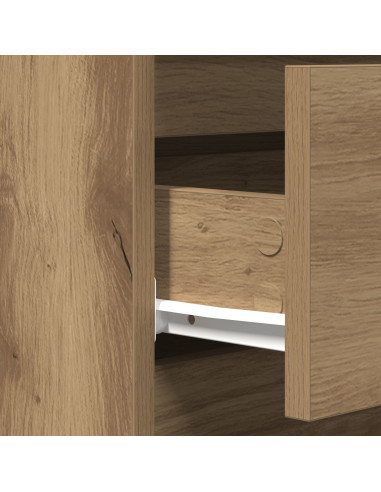 Credenza Rovere artigianale 60 x 35 x 70 cm Legno multistrato