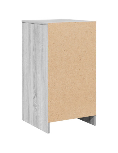 Credenza Grigio sonoma 40 x 41 x 75 cm Legno multistrato