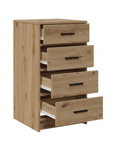 Credenza rovere artigianale 40 x 41 x 75 cm Legno multistrato