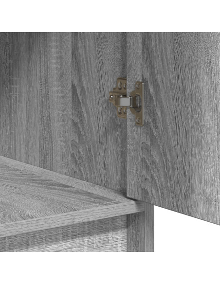 Sideboard vitaXL Grigio Sonoma 40x41x75 cm Legno ingegnerizzato