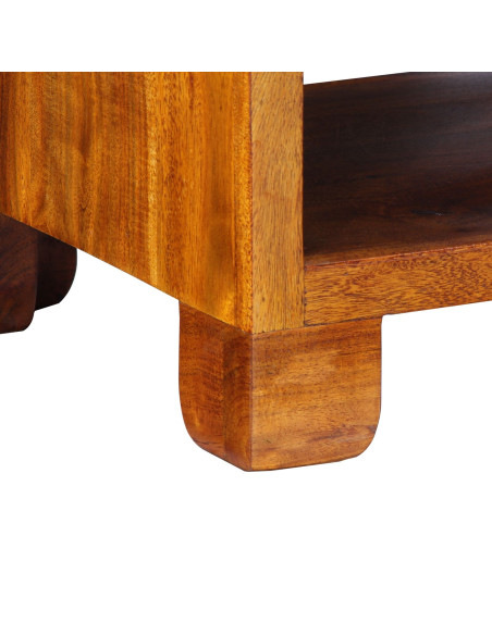 Credenza Multicolore 40 x 35 x 45 cm legno massello di acacia