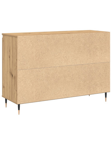 Credenza con cassetto Rovere artigianale 101,5 x 35 x 70 cm