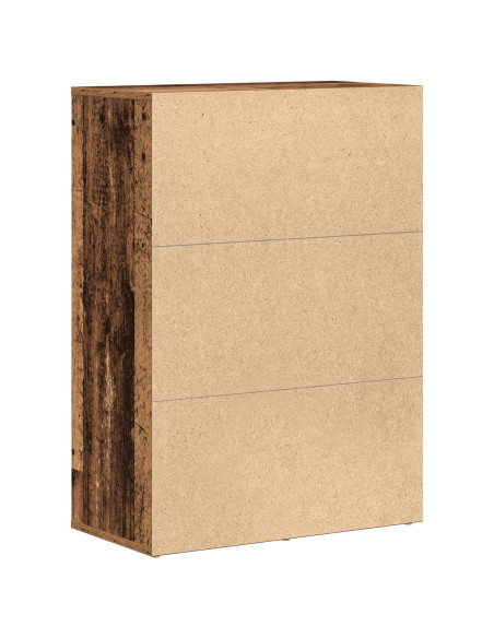 Sideboard vitaXL in legno vecchio 60x31x84 cm in legno ingegnerizzato
