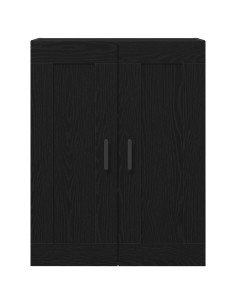 Mobile a muro Rovere Nero 69,5 x 34 x 90 cm Legno multistrato